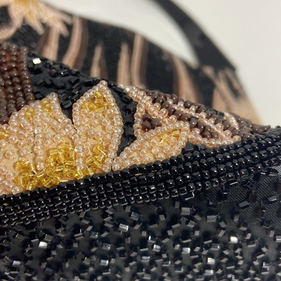 PROUD Mary & Co black neutral beaded satchel bag - Picture 14 of 14